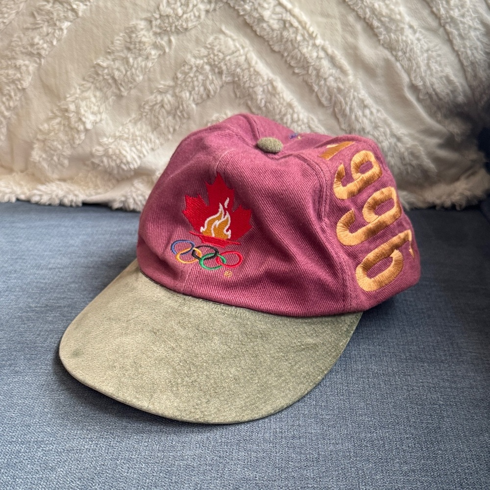 Vintage McDonalds Atlanta Olympics Strapback Hat / 1996